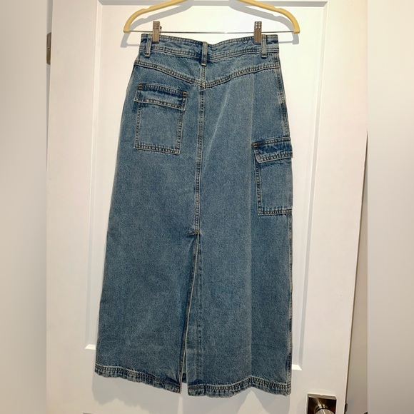 Denim Maxi Skirt (New With Tags) - Picture 2 of 4